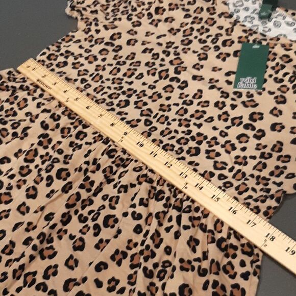 Wild Fable Tan Animal Print Dress - Picture 9 of 9